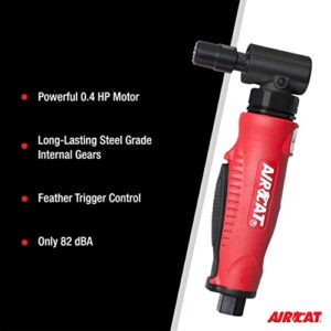 AIRCAT Pneumatic Tools 6255 Composite Right Angle Die Grinder 20,000 RPM