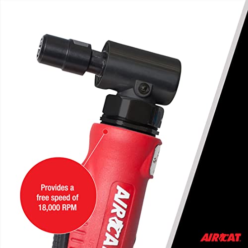 AIRCAT Pneumatic Tools 6255 Composite Right Angle Die Grinder 20,000 RPM