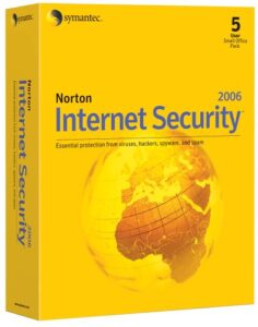 norton internet security 2006 protection pack - 5 user