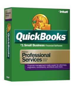 quickbooks premier pro services 2006 [old version]