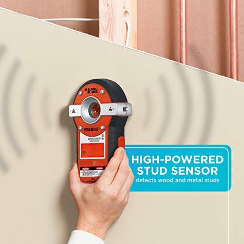 BLACK+DECKER Line Laser, Auto-leveling with Stud Finder (BDL190S)