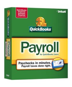 quickbooks standard payroll subscription [old version]