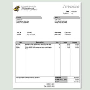 Intuit Invoice Manager [from the makers of Quickbooks]