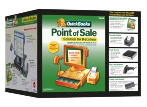 quickbooks point of sale 5.0 multi store retail management software/hardware bundle