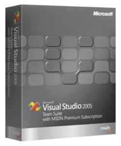microsoft visual studio team suite 2005 with msdn premium (cd & dvd) old version