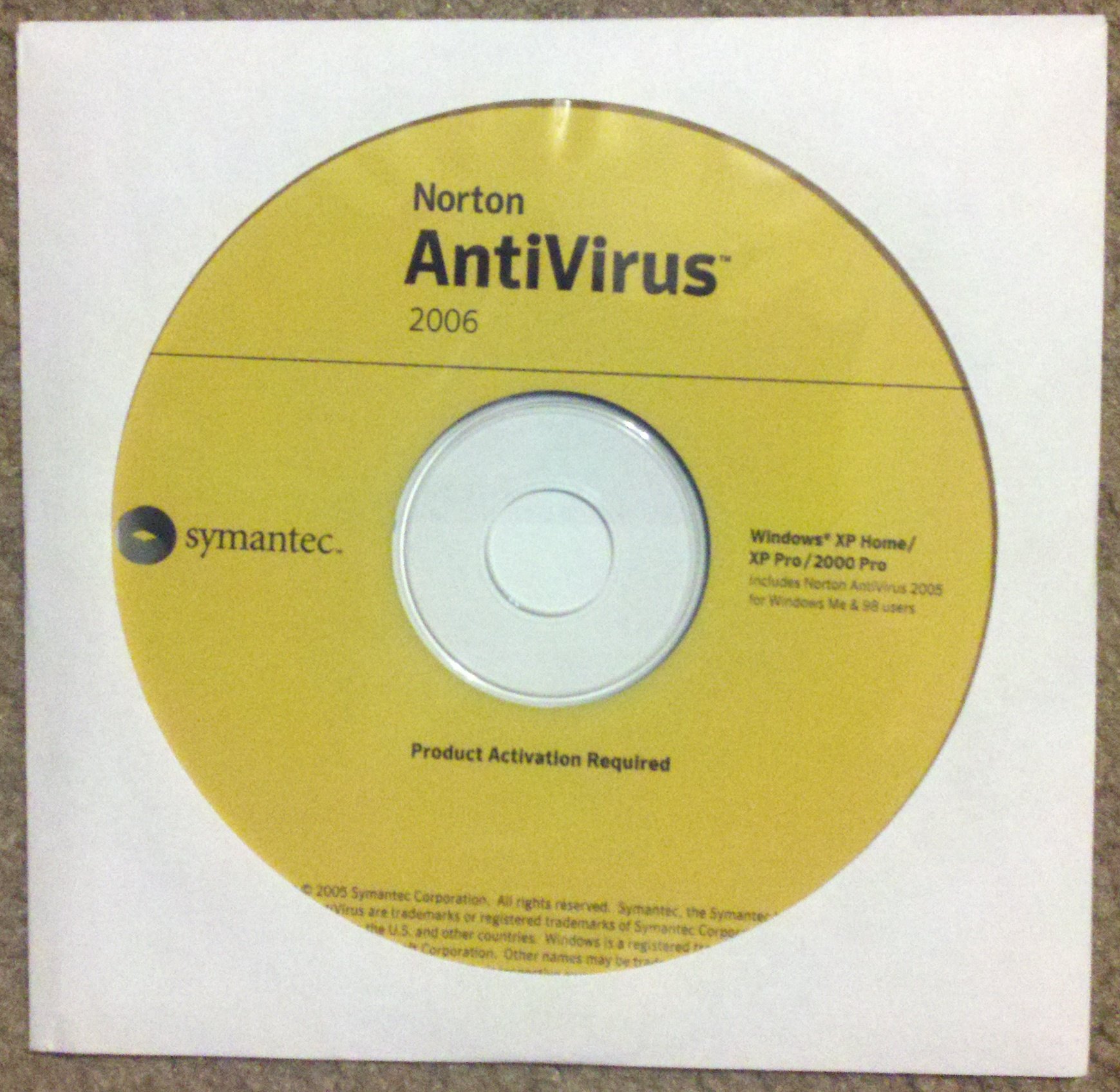 Norton AntiVirus 2006 [Old Version]