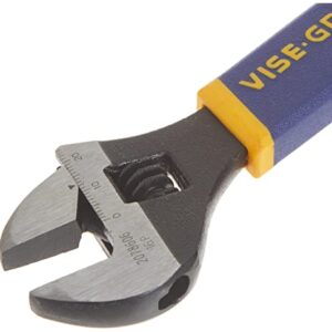 IRWIN VISE-GRIP Adjustable Wrench with Comfort Grip, SAE, 6-Inch (GIDDS2286372)