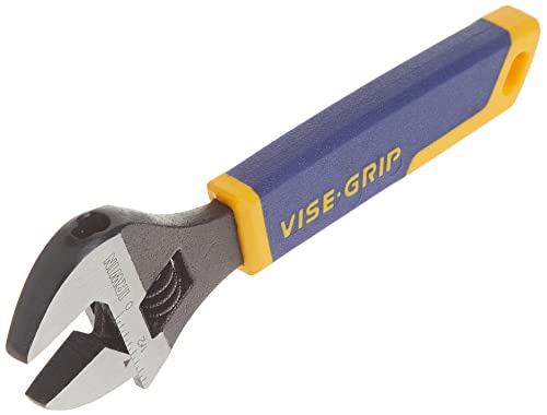 IRWIN VISE-GRIP Adjustable Wrench with Comfort Grip, SAE, 6-Inch (GIDDS2286372)