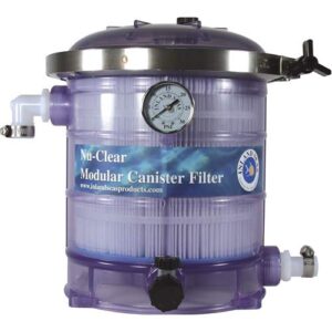 nu-clear model 533 - 30 sq. ft. 25 micron mechanical & carbon filter