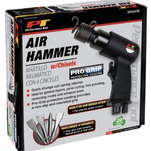 Performance Tool M550DB Air Hammer With 4 Chisels