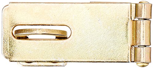 National Hardware N102-053 V30 Safety Hasp in Brass,1-3/4"