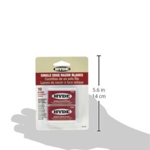 Hyde Tools 13110 10PK SGL Edge Blades