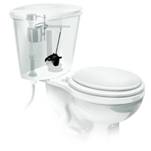 Fluidmaster 500 2-Inch Universal Solid Frame Toilet Flapper, For 3.5 Or More GPF Toilets