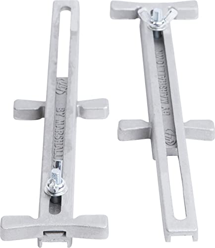 MARSHALLTOWN Line Stretchers, 4 to 12 Inch, Made in the USA, Masonry Tools, Line Dogs, ALS504