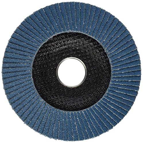 DEWALT Flap Disc, Zirconia, 4-1/2-Inch x 7/8-Inch, 80-Grit (DW8309)