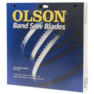 Olson Saw FB23193DB 1/2 by 0.025 by 93-1/2-Inch HEFB Band 3 TPI Hook Saw Blade