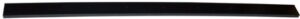 warn 67862 provantage 3/4" thick plastic plow blade wear bar, 60" length , black