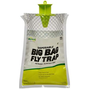 rescue! big bag fly trap – disposable, outdoor use
