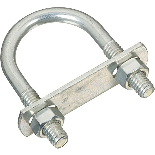 National Hardware N222-125 2190 U Bolts in Zinc, #512-5/16"x1-3/8"x2-1/2"