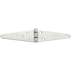 national hardware n128-017 282 heavy strap hinges in zinc, 5"