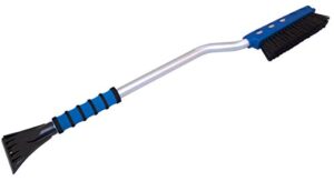 mallory usa 999ct snow brush, fixed head, aluminum, 35-1/2in, assorted colors