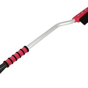 Mallory USA 999CT Snow Brush, Fixed Head, Aluminum, 35-1/2In, Assorted Colors