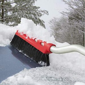 Mallory USA 999CT Snow Brush, Fixed Head, Aluminum, 35-1/2In, Assorted Colors