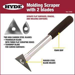 Hyde Tools 10400 Molding Scraper with two blades