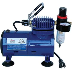 paasche d500sr 1/5 hp compressor with regulator and moisture trap