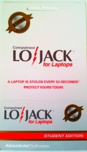 computrace lojack for laptops - 4 year subscription