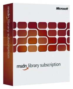 microsoft msdn library 2005 upgrade 1 year