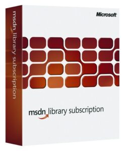 microsoft msdn library 2005 1 year