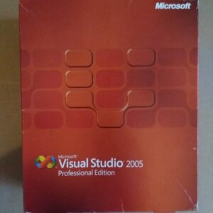 Microsoft Visual Studio Professional 2005 (OLD VERSION)