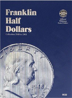 Whitman Coins Half Dollar Folder,Franklin,1948-63 WHC090329