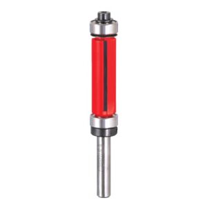 freud 50-501: 1/2" (dia.) top & bottom bearing flush trim bit,red
