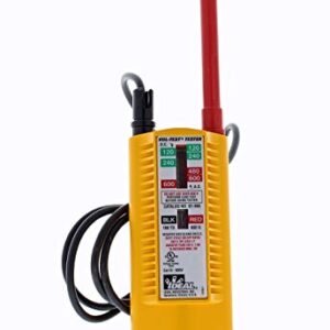 IDEAL INDUSTRIES INC. 61-065 Vol-Test Voltage Tester, CATIII for 600v,Yellow