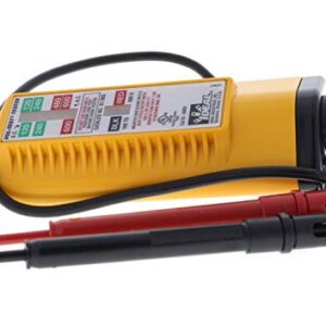 IDEAL INDUSTRIES INC. 61-065 Vol-Test Voltage Tester, CATIII for 600v,Yellow