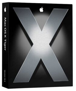 apple mac os x tiger 10.4.6 (mac dvd) [old version]