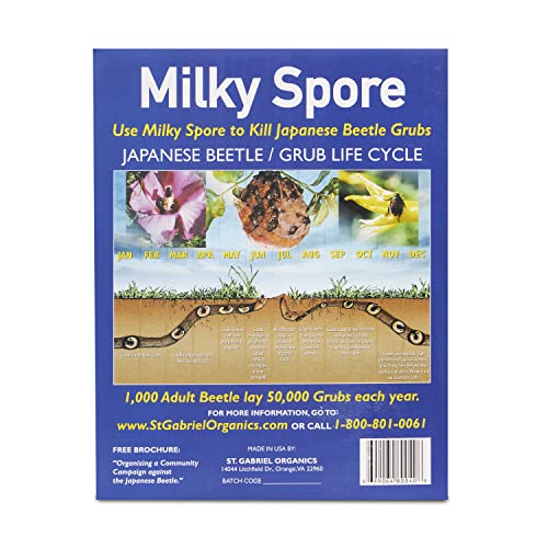 St. Gabriel Organics Gardener's Supply Company Milky Spore 40 Oz