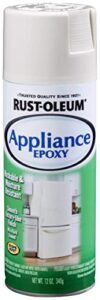 rust-oleum 210372 specialty appliance epoxy spray paint, 12 oz, biscuit