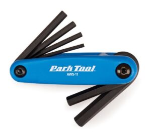 park tool aws-11 fold-up hex wrench set