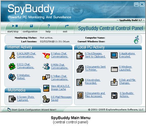 SpyBuddy - Spy Software