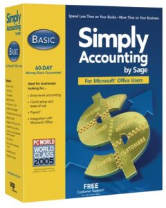 sage simply accounting basic for microsoft office users