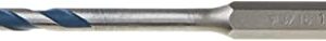 Bosch HCBG04T 3/16" x 4" x 6" Blue Granite Hammer Drill Bit for Concrete