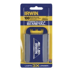 irwin 2084100 bi-metal blue blades 5 count