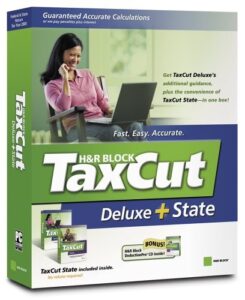 h&r block taxcut deluxe + state, 2005 edition