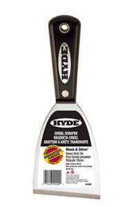 hyde 02400 2400 stiff chisel scraper, 3"