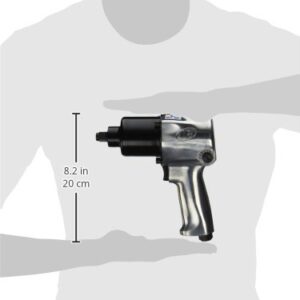 Ingersoll-Rand 231HA 1/2" Drive Air Impact Wrench, Super Duty, 590 ft-lbs Max Torque Output, 8000 RPM, Adjustable Power Control, Pressure Fed Lubrication System
