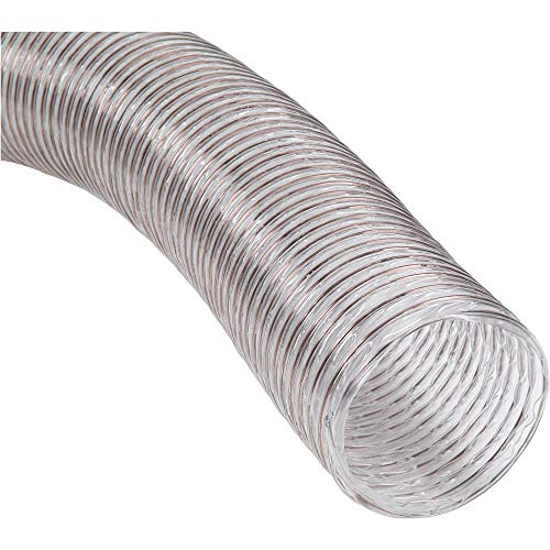 Grizzly Industrial H7465 - 8" x 10' Heavy-Duty Wire Reinforced Hose