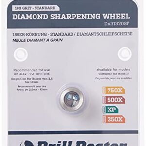 Drill Doctor DA31320GF 180 Grit Diamond Replacement Wheel for 350X, XP, 500X and 750X